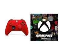 Xbox Controller Wireless Pulse Red + Game Pass Ultimate | Abbonamento di 1 mese