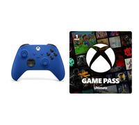 Xbox Controller Wireless Shock Blue + Game Pass Ultimate | Abbonamento di 1 mese