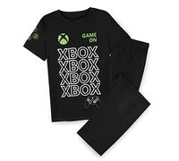 Xbox Pigiama a Maniche Corte per Ragazzi Regalo per Gamer (Nero, 15 Anni)
