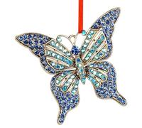 Xbsduih 1 decorazione a farfalla, decorazione a farfalla, ricordo a farfalla, decorazione per albero di Natale