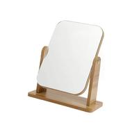 Xbsduih 1 Pezzo di Specchio per il Trucco con Supporto da Tavolo Portatile, Scrivania, Specchio da Appoggio, per il Bagno, Specchio per il Trucco da Barba