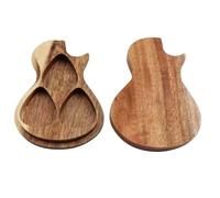Xbsduih 1 Pezzo per Pick da Chitarra In Legno Portaplettri per Chitarra Scatola Portaoggetti per Chitarra Regali per Papà, Marito, Fidanzato, Figlio, Amici
