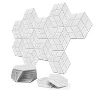 Xbsduih 1 set di pannelli acustici autoadesivi in schiuma acustica, pannelli acustici, per studi di registrazione/uffici,