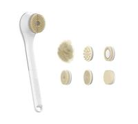Xbsduih 1 Set Elettrica Bhower Massaggio Elettrico da Bagno Schiena Corpo Doccia Spugna per Scrub per Pulizia Esfoliante Impermeabile Accessori per il Bagno