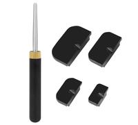 Xbsduih 1 Set Strumento di Riparazione di Ammaccature per Deformazione Della Buca del Sassofono Alto/Medio Strumento di Riparazione del Sassofono Nero