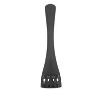 Xbsduih 1 supporto per corde per cellulare con 4 impostazioni fini, supporto per corde in fibra di carbonio, metallo nero, durevole e stabile