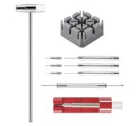 Xbsduih 11 PZ/Set Strumento per La Rimozione di Riparazione 'Orologio Perni del Supporto per Cinturino per La Riparazione del Regolatore Della Catena per Orologio Uomo/