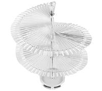 Xbsduih 120 Pezzi Suggerimenti Pratici per Unghie Finte Bastoncini Espositore Spirale Espositore per Gel UV Cartella Colori Smalto (Trasparente)