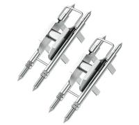 Xbsduih 2 pezzi dispositivo ausiliario per tirare scatole di cavi metallici, aiuto universale per elettricisti, strumenti per filettare veloci, durevole, facile da installare