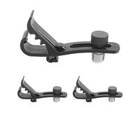 Xbsduih 3 clip regolabile a tamburo clip per microfono resistente agli urti, supporto per microfono