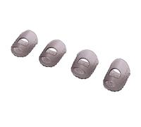Xbsduih 4 Pezzi Nuovo Silicone Morbida Chitarra Pollice Dita Picks Protector Dita Punta delle Dita (M)