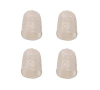 Xbsduih 4 pezzi per chitarra in silicone morbido per pollice (XXS)