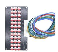 Xbsduih 5,5 A Corrente Active Balancer 12S Equalizzatore agli ioni di litio Lifepo4 LTO Batteria al litio Active Equalizzatore Balance Board Facile da installare