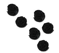 Xbsduih 6 pezzi di fiori di vita conservati 5-6 cm, testa di rose, matrimonio, decorazione, amante, festa della mamma, fai da te, fiori regalo fatti a mano, durevoli, facili da usare, B