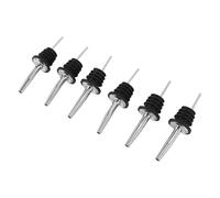 Xbsduih 6 pezzi in acciaio inox fantasma bottiglia di vino versatore liquido cocktail