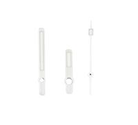 Xbsduih 62MAS Solide Lancette per orologio NH35 NH36 ETA2824 2836 ST2130 Movimento Giappone C3 Super Verde Tridimensionale, argento