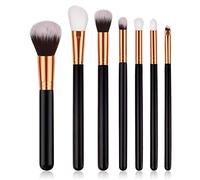 Xbsduih 7 Pezzi Grande Base Trucco Pennello Morbido Capelli Fard Polvere Correttore Trucco Pennello Viso Bellezza Strumenti Cosmetici