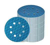 Xbsduih 70 Pezzi di Carta Vetrata per Levigatrice Orbitale da 5 Pollici un 8 Fori per Dischi Abrasivi per Dischi Abrasivi Anti-Blocco un Rombo