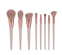 Xbsduih 8 Pezzi Pennello Trucco Dei Capelli Set di Strumenti Cosmetici Polvere Lid Ombra Fondazione Arrossire Mescolare Bellezza Trucco Pennello
