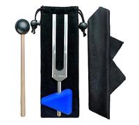 Xbsduih Accordatore accordatore con set di martelli per riparazione, guarigione, test del sistema nervoso, accordatore sanitario, 528 Hz