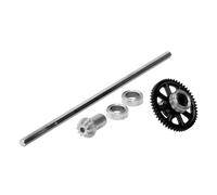 Xbsduih Albero motore principale in metallo con cuscinetto QZJ04 per ricambi auto RC Q901 Q902 Q903 9130 9136 9137 1/16