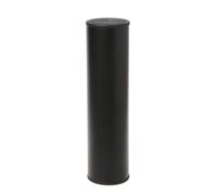 Xbsduih Attrezzi musicali a cilindro professionale in acciaio inox, per accompagnamento del nastro, nero