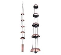 Xbsduih Campanella a vento tempio - Campana commemorativa Feng Shui per la decorazione esterna