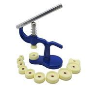 Xbsduih Chiusura per pavimentazione dell'orologio, accessorio per la riparazione dell'orologio, strumento per la chiusura del lato dell'orologio, pressa per orologi, Blu