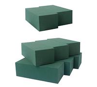 Xbsduih Confezione da 8 Pezzi di Schiuma Floreale per Fiori Freschi e Artificiali, Blocchi di Schiuma Floreale Asciutti e Bagnati per Matrimoni, Compleanni, Decorazioni per la Casa