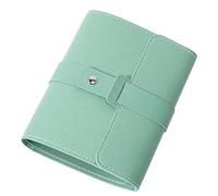 Xbsduih Custodia per gioielli, custodia per orecchini, portatile, pieghevole, in pelle, resistente, 16 x 14 x 4,5 cm