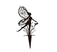 Xbsduih Fata da giardino in metallo per esterni come decorazione per la terrazza e il prato