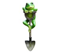 Xbsduih -Figura, statua, decorazione esterna, con pala, decorazione vegetale, paesaggio, resina, scultura, regalo, arte, pezzi di ricambio
