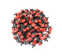 Xbsduih Gocciolatori A Flusso Regolabile A Fori da Giardino da 500 Pezzi, Ugelli per da Giardino, Ugelli per per da Cortile Testa Irrigatore per A Goccia