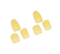 Xbsduih Imbottitura laterale per sassofono in 6 pezzi, imbottitura per sassofono, imbottitura per sassofono, imbottitura per pollice si riferisce ai tasti laterali della collina, giallo