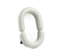 Xbsduih Life Modern Light Luxury - Specchio da toeletta per camera da letto, in ceramica, colore: Rosso