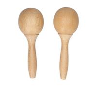 Xbsduih Maracas In Faggio, Strumento A Percussione, Coppia di Maracas In Legno, Maracas A Percussione per Strumenti Musicali, 1 Paio