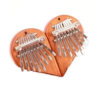 Xbsduih Mini Kalimba con 8 pulsanti, squisito pianoforte per dita per principianti, amanti della musica, ciondolo carino, durevole, facile da installare, facile da usare