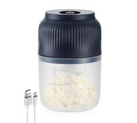 Xbsduih Mini Taglia Cipolla Elettrico, Ricarica USB Portatile Wireless, Piccolo Tritatutto per Aglio, Frusta, Mixer, Tritatutto, Tritacarne