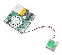 Xbsduih Modulo musicale di registrazione USB, fai da te, modulo audio registrabile MP3, modulo audio scaricabile USB, verde, biglietto di auguri, 1 pezzo