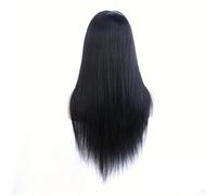 Xbsduih Parrucca da donna, chiusura frontale senza colla, pronta da indossare, parrucca, capelli lisci, copricapo