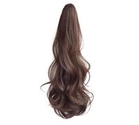 Xbsduih Parrucca Scuro Coda di Femminile con Clip Stile Coda di Alta Forzatura Naturale Coda di Finta Treccia Femminile