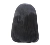 Xbsduih Parrucche -Capelli Eleganti da 12 Pollici per le Donne Parrucche Dritte di Capelli -Brasiliani