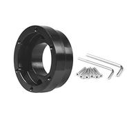 Xbsduih Per G29 13/14 Pollici Piastra Adattatore per Volante 70Mm PCD Modifica Gioco Auto da Nero