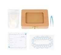 Xbsduih Scatola per Denti, Scatola per Denti per Bambini, Denti per Latte, Kit Organizzatore, Collezione di Denti con Cornice per Foto, Memoria, Souvenir.