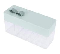 Xbsduih Scatola per trucco, contenitore per rossetti, antipolvere, con coperchio, scatola regalo da donna, verde