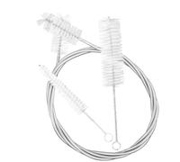 Xbsduih Set di 3 pezzi di pulizia per corno di foresta, tromba, tromba, spazzola in nylon in acciaio inox, spazzola per la pulizia degli strumenti musicali, facile da installare, facile da usare