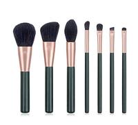 Xbsduih Set di 7 pennelli per trucco, cipria, fondotinta, ombretto, correttore, pennello portatile per trucco