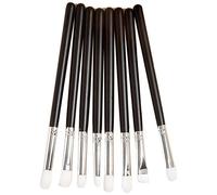 Xbsduih Set di 8 pennelli professionali per trucco, cipria, rossore, fondotinta, ombretto, trucco, pennelli