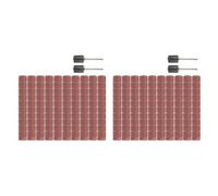 Xbsduih Set di Anelli Abrasivi da 200 1/2 Strumenti per Manicure, Abrasivo per Testa Abrasiva, Abrasivo Speciale per Smerigliatrice Durevole