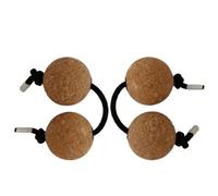 Xbsduih Shaker 2 Paia Cork Kashaka Shaker Asalato Ball Strumento A Percussione Palline Classiche Africane per Musica